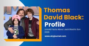 Thomas David Black: Untold Facts About Jack Black’s Son 2026